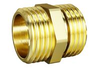 Ниппель прямой LD Pride DN15 (1/2") НР/НР латунь