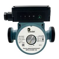 Wester Насос циркуляционный WPE 25-60 М 130мм(без гаек)