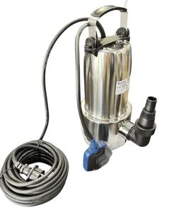 Насос дренажный для грязной воды Aquastrong EKS-1008SWL (корп. нерж.) (19.5м3/10.5м, 35мм)
