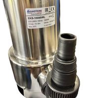 Насос дренажный для грязной воды Aquastrong EKS-1008SWL (корп. нерж.) (19.5м3/10.5м, 35мм)
