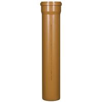 RU-TB ПП Труба канализационная наружн. SN4 TEBO 110x3,4х 500 (рыжая)