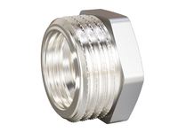Футорка LD Pride DN25х15 (1"НР х 1/2" ВР) латунь никель