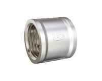 Муфта LD Pride DN20 (3/4") ВР латунь никель