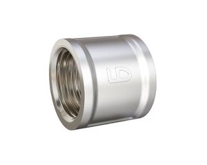 Муфта LD Pride DN20 (3/4") ВР латунь никель