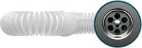 Aquant Гофросифон 1 1/4"х40/50 с мет.реш. 360-910 мм