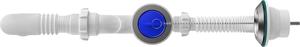 Aquant Сифон для ванны 1 1/2"х40 с выпуском и переливом с мет.реш. с г.т. 40х40/50
