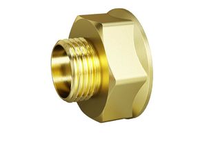 Переход LD Pride DN15х10 (1/2"ВР х 3/8"НР) латунь