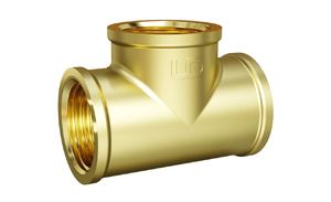 Тройник LD Pride DN20 (3/4") ВР/ВР/ВР латунь