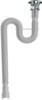 Aquant Гофросифон 1 1/2"х40/50 удл. 3м с мет.реш.