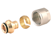 Переходник компрессионный PEX 20х2.8-G3/4 Евроконус SANEXT (4932)