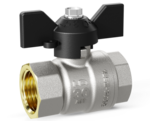 Кран шаровой латунный LD Pride 47.20.В-В.Б Ду 20 Ру 40 бабочка Кран шаровой латунный LD Pride 47.20.В-В.Б Ду 20 Ру 40 бабочка