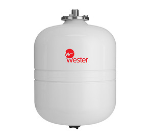 Бак мембранный для ГВС и гелиосистем WESTER Premium WDV 18л 12 бар (к/ф из нерж.)