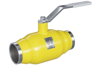 Кран шаровый LD КШЦП Gas 125.025.П/П.02. из стали 20 Ду125 Ру2,5МПа