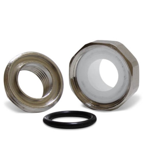 Муфта PP-R комбинированная разъемная ВН O-ring (американка) 50х1.1/2
