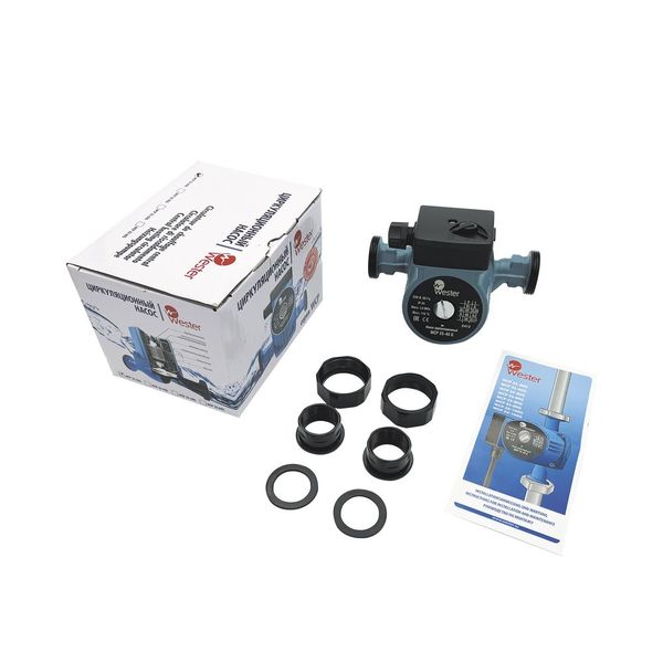 Wester Насос циркуляционный WCP 25-40G 130мм (с гайками)