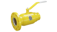 Кран шаровый LD КШЦК Gas 100/080.016.Н/П.02. (фланец/приварка) из стали 20 Ду100/80 Ру1,6МПа